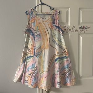 Summer Beachwear Mini Swing Dress Size 2XL